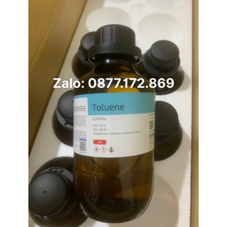 Hoá chất toluene c6h5ch3 99.5% xilong or ghtech cas 108-88-3 chai 500ml