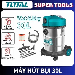 Total máy hút bụi 30l 1400w tvc14301