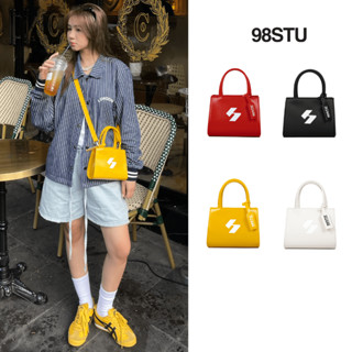 Túi đeo chéo 98stu cầm tay da cao cấp đựng vừa điện thoại kèm dây đeo - tặng charm