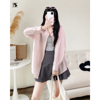 Áo dáng suông,cổ đức dài tay Twenty.5- 6179