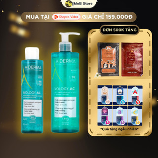 Sữa rửa mặt Aderma Gel Moussant Purifiant PhysAC cho da dầu mụn, nhạy cảm 200ml