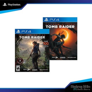 [Mã 99ELHA giảm 7% đơn 300K] Đĩa game ps4 Shadow Of The Tomb Raider Definitive Edition
