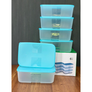 Sét 6 hộp Tupperware 1,7L dùng ngăn đông (Tup trung)