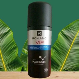 XỊT KHỬ MÙI NAM ROMANO VIP VISION HƯƠNG NƯỚC HOA CAO CẤP