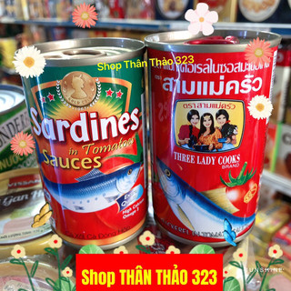 T01/2027- Cá Nục Sốt Cà 3 Cô Gái 🐠 🍅 155g