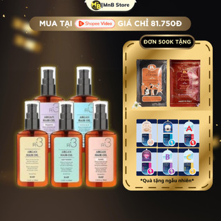 Dầu Dưỡng Tóc Raip R3 Argan Hair Oil 100ml làm mềm tóc, hương thơm lôi cuốn, không chứa cồn