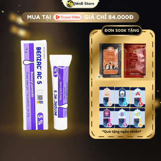 Gel chấm giảm mụn Benzac 5% Benzoyl Peroxide Thái Lan 15g
