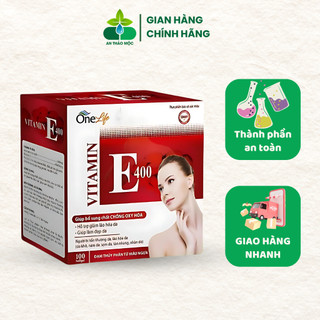 Vitamin E Đỏ,Lô Hội.100 Viên.Giúp Cải Thiện Chống Lão Hóa Da,Sáng Và Mịn Da
