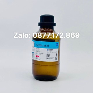 Hóa chất A.c.i.d Acetic Acid acetic Giấm lọ 500ml ax it acetic xilong hoặc Ghtech trung quốc