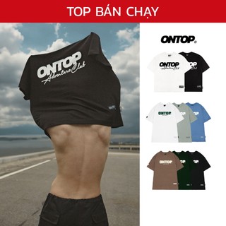 Áo thun basic nam nữ nhiều màu ONTOP tay lỡ form rộng local brand Bolder | O20-T8&O-T1