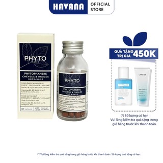 Viên uống PHYTO Phanere hỗ trợ mọc tóc, dưỡng móng - hộp 120v