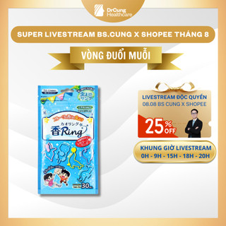 Vòng đeo đuổi muỗi cho bé kincho nhật bản - xua đuổi muỗi, côn trùng, bảo vệ an toàn cho bé