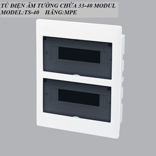 TỦ ĐIỆN ÂM TƯỜNG 40 ĐƯỜNG CHỨA 40 MODUL MCB TS-40