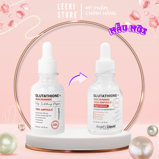 Mẫu mới Serum Dưỡng Trắng Se Khít Lỗ Chân Lông Angel's Liquid Glutathione + Niacinamide Cica Ampoule 30ml