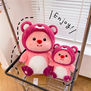 Gấu Bông Loopy Pororo Friend Hải Ly Hồng Đồ Chơi Nhân Vật Hoạt Hình Gấu Bông Hama