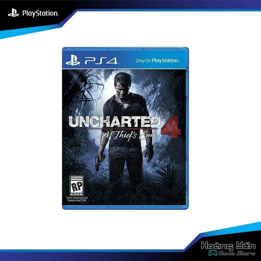 Đĩa game ps4 Uncharted 4