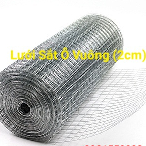 ( Khổ 1m) Lưới sắt ô vuông - Rộng 2cm,lưới sắt quây chuồng gà vịt ,vật nuôi