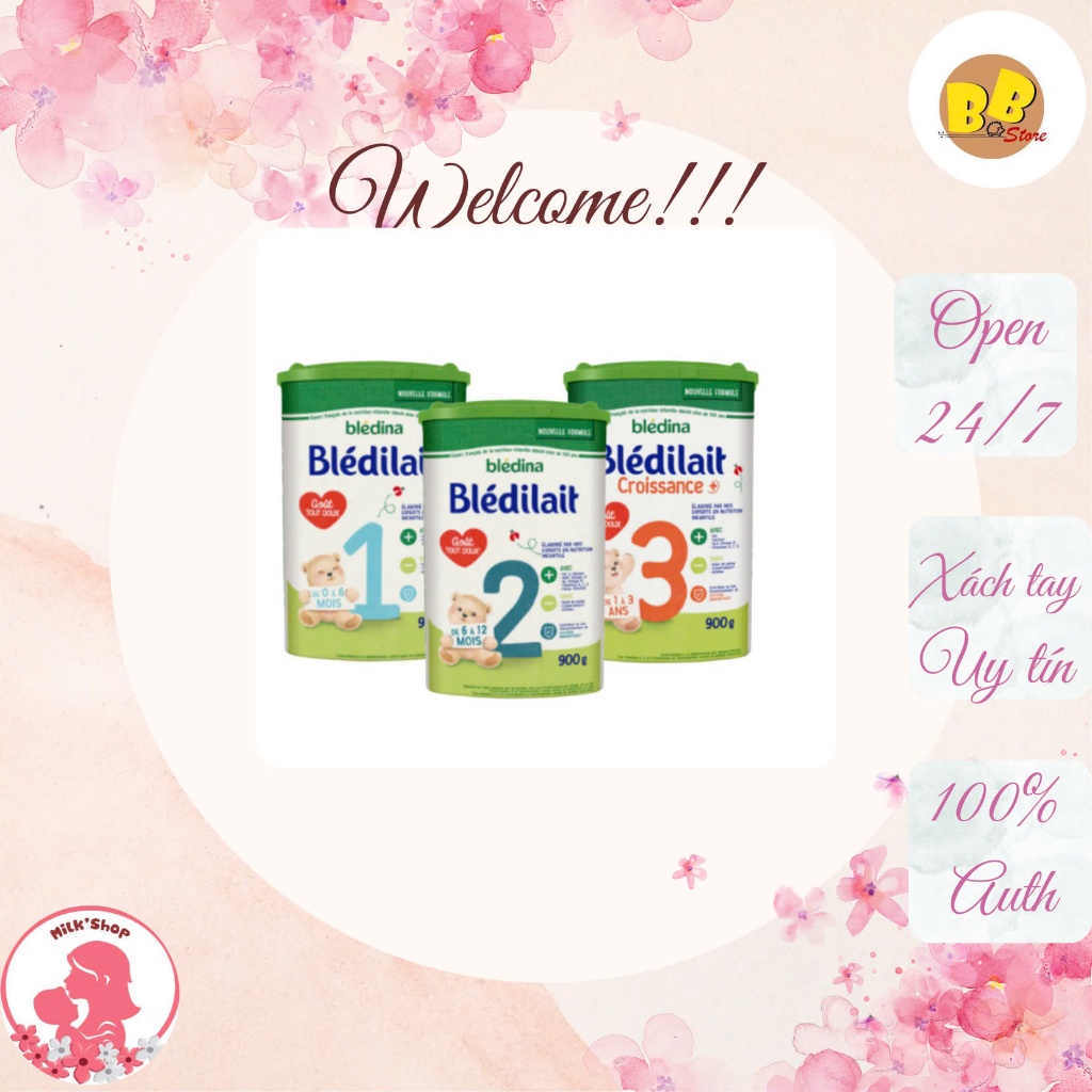 𝐒𝐔̛̃𝐀 𝐁𝐋𝐄𝐃𝐈𝐋𝐀𝐈𝐓 SỐ 1-2-3-4 𝐌𝐀̂̃𝐔 𝐌𝐎̛́𝐈 𝐍𝐇𝐀̂́𝐓 (400g và 900g)