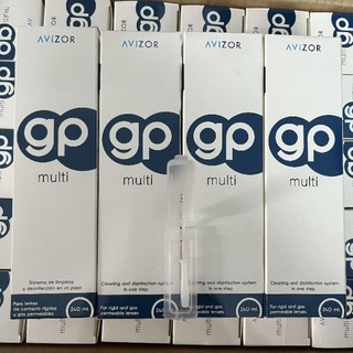 Combo 4 dung dịch ngâm rửa kính áp tròng cứng Avizor GP multi 240ml