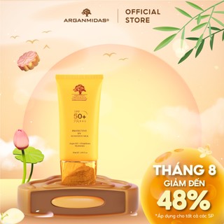 Kem Chống Nắng Arganmidas Nâng Tone Kiềm Dầu Cell Ngừa Lão ，SPF50, PA+++，Cho Mọi Loại Da Khô Dầu Da Nhạy Hây Hây - 50ml