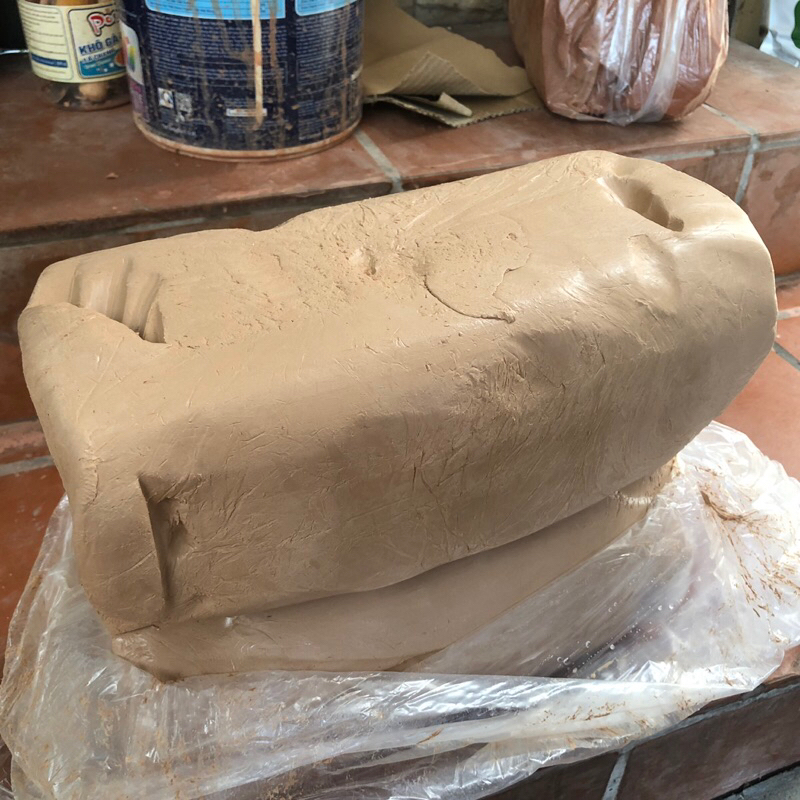 1kg Đất Sét Bát Tràng, CAO LANH. Màu Trắng Ngà .( Lưu ý : Đất Sét Tự Nhiên nên màu sẽ không được 100% như ảnh thực tế )