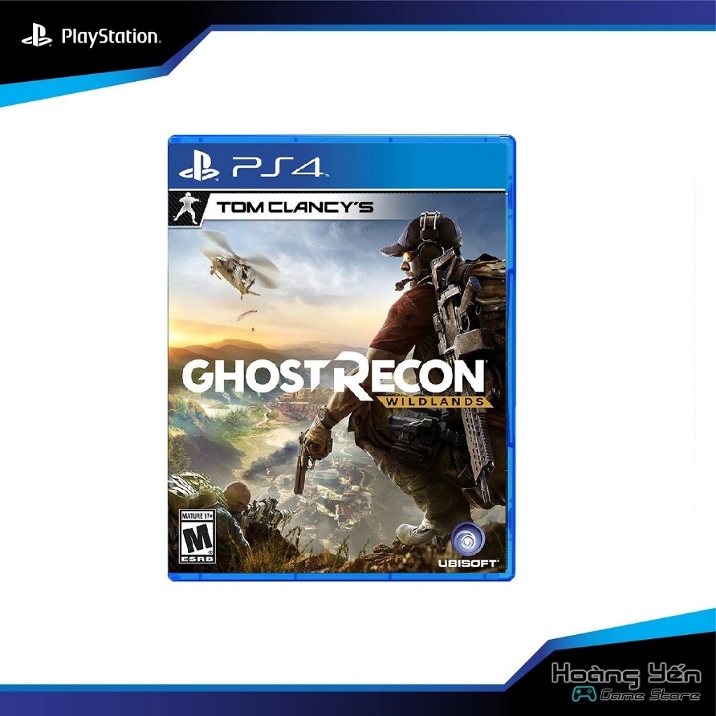 Đĩa game ps4 Tom clancy's ghost recon wildlands