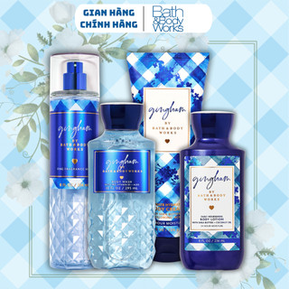 Body mist bath and body works nam nữ chính hãng gingham, xịt thơm body toàn thân hương nước hoa 236ml