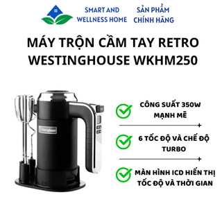 Máy trộn cầm tay retro Westinghouse WKHM250 5 màu cá tính - Bảo hành 12 tháng