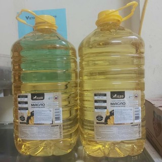 Dầu ăn Hướng Dương Nga 5 lít - Nhập khẩu nguyên chai dầu ăn cao cấp