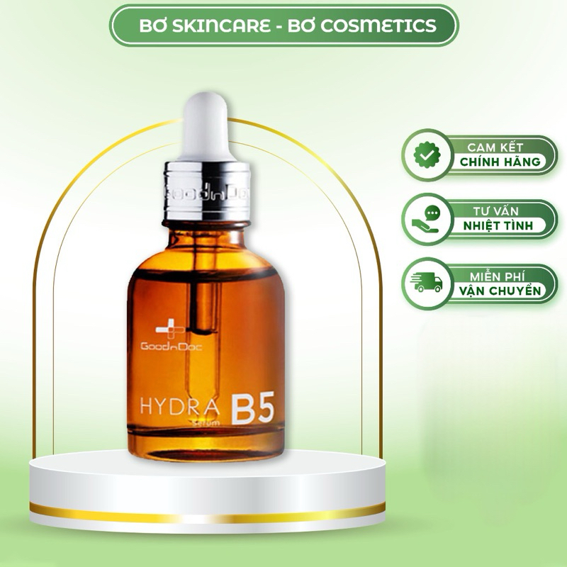 (CHÍNH HÃNG) Serum cấp ẩm phục hồi da GoodnDoc Hydra B5