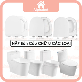 NẮP BỒN CẦU HÌNH CHỮ U SIÊU BỀN BẢO HÀNH 12 THÁNG NẮP NHƯA ĐẬY BỒN CẦU