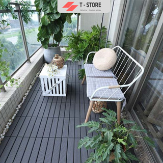 ❤️Hỏa Tốc HCM✅Tấm Nhựa khóa cài ban công MHI bản to 31*31*2cm. Miếng Nhựa Ghép Lót Sàn Ban Công, Sân