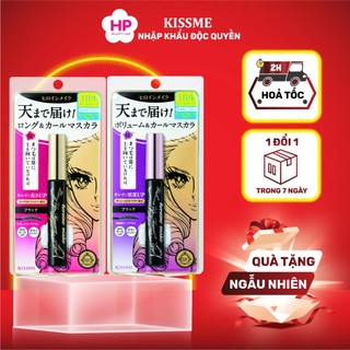 Mascara Vuốt Dài Mi Và Cong Mi Kissme Mascara Long up & Curl Mascara 6g