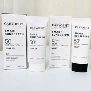 Kem chống nắng ngừa mụn kiềm dầu Caryophy Smart Sunscreen Tone Up 50ml