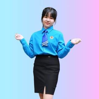 ÁO SƠ MI CÔNG ĐOÀN NỮ NGẮN BIGSIIZE
