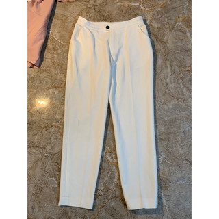 (thanh lý new tag, tặng 1 nước hoa mini) set áo peplume + quần Jean trắng
