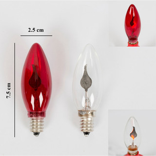 Bóng giả lửa trái ớt Hòa Thái đuôi E12 (1 bóng)