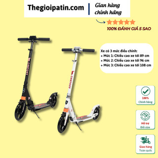 Xe scooter người lớn cao cấp - scooter centosy als-a5y - màu sắc nổi bật, gấp gọn tiện lợi