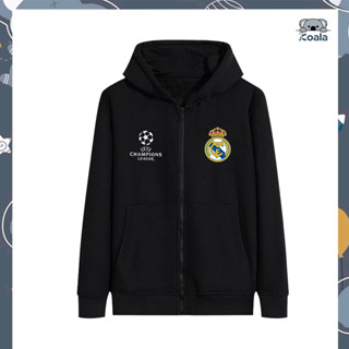 Áo Khoác Hoodie Nam CLB Real Ma**drid - Áo Thể Thao Chất Nỉ Dày Dặn Cao Cấp