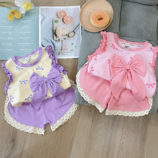 Bộ đồ bé gái mùa hè cho bé dễ thương 8-20kg