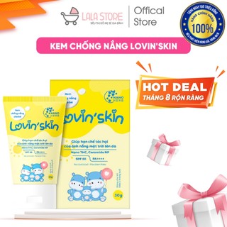 Kem chống nắng cho bé Lovin’Skin
