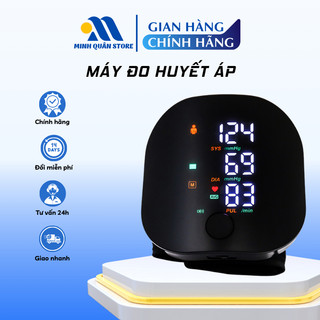 Máy đo huyết áp cổ tay Tự Động đo Màn Hình LCD Kỹ Thuật Số, Sạc pin Sử dụng đơn giản chỉ bằng 1 chạm