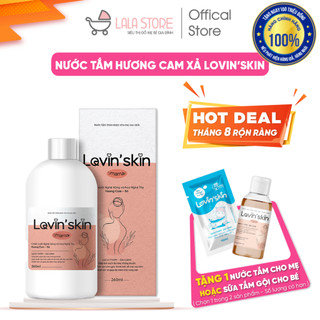 Nước tắm thảo mộc sau sinh hương cam sả Lovin'Skin