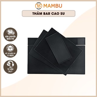 [Sỉ] Thảm Cao Su Quầy Bar 45x30cm - 60x8cm - 15x30cm - Thiết bị máy móc pha chế