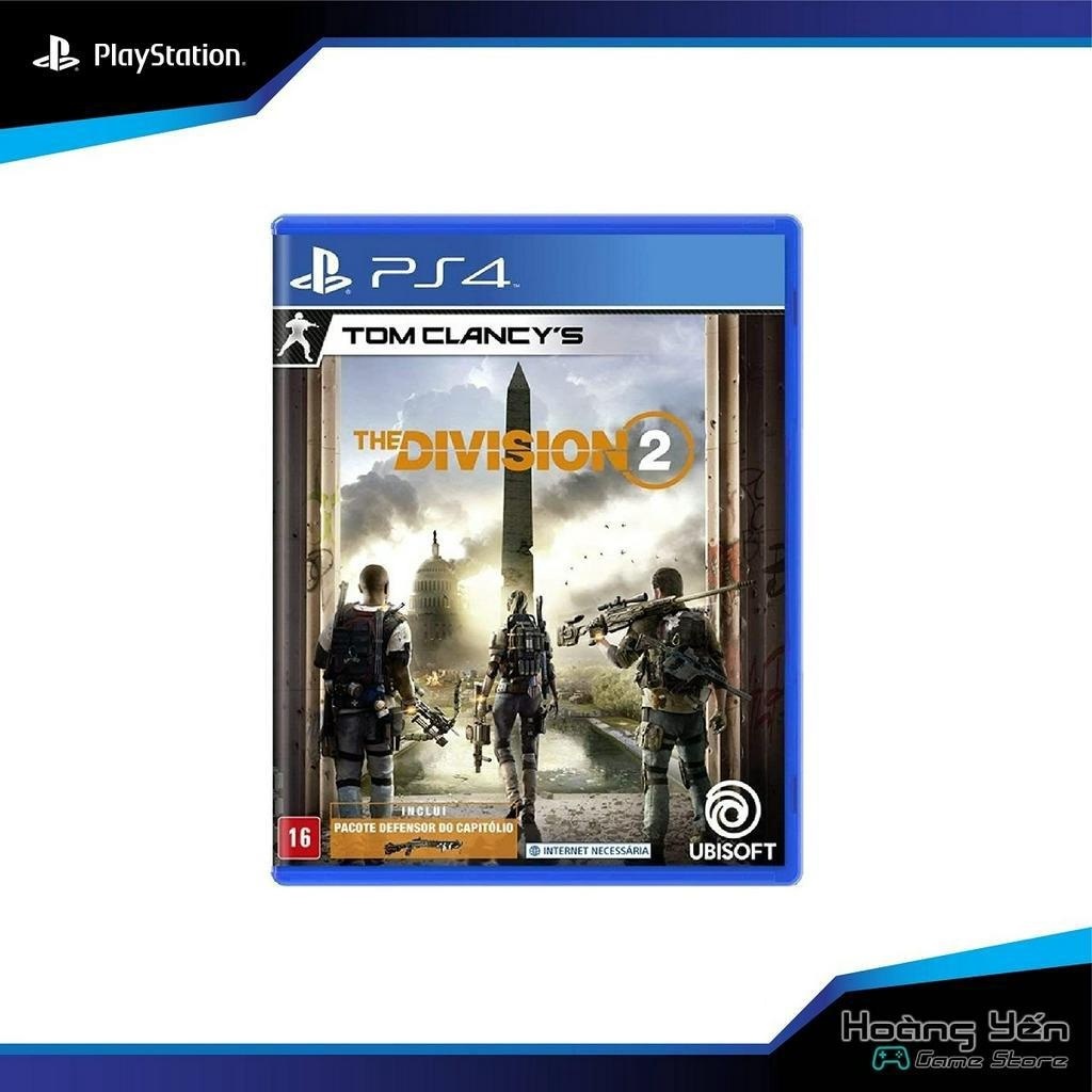 Đĩa game ps4 tom clancy's the division 2