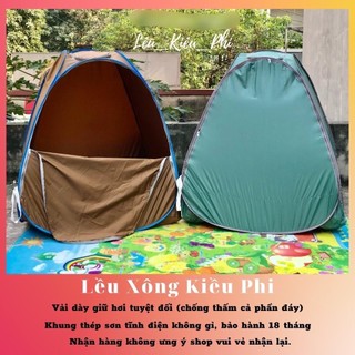 Lều xông hơi tự bung sau sinh ( màu ngẫu nhiên) - Lễu xông hơi chui đầu cao cấp gấp gọn Kiều Phi