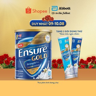  Sữa bột Ensure Vani (HMB) 850/800g
