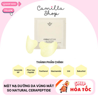 Mặt nạ dưỡng da vùng mắt So natural Cerapeptide