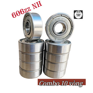 Combo 10 vòng bi bạc đạn 606zz