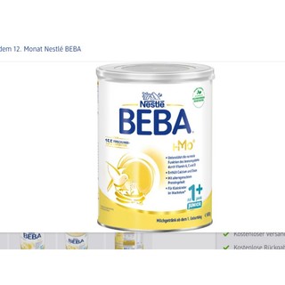 Sữa Beba Đức số 1,2,3,1+,2+ 800g mẫu mới (đủ bill)